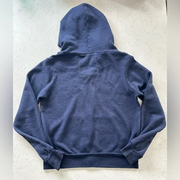 EUC Navy Aviator Nation Blue 5 Stripe Hoodie - Picture 4 of 13